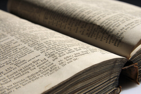 Old bible, close-up - TLF00198