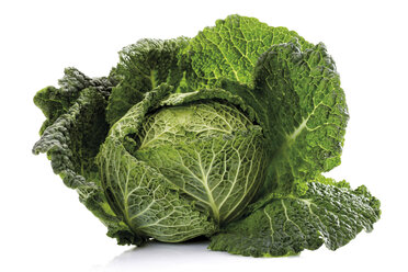 Savoy cabbage, close-up - 07623CS-U