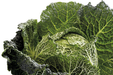 Close-up of savoy cabbage - 07622CS-U