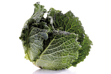 Savoy cabbage, close-up - 07621CS-U