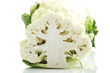 Half cauliflower, close-up - 07620CS-U