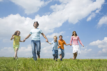 Familiy walking hand in hand - LDF00529