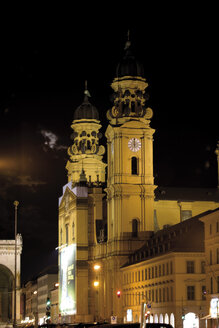 Deutschland, Bayern, München, Theatinerkirche, Uhrenturm, - 07928CS-U