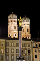 Deutschland, bayern, München, Marienstatue - 07882CS-U