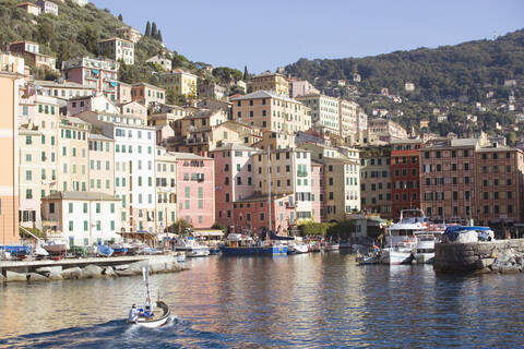 Italien, Ligurien, Camogli, lizenzfreies Stockfoto