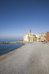 Italy, Liguria, Camogli, Beach - MRF00972