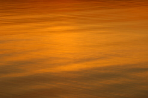 Germany, Baden-Württemberg, Lake Constance, Water surface at sunset - SMF00276