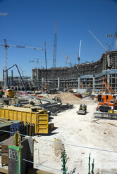 USA, Nevada, Las Vegas, Blick auf eine Baustelle - NHF00684