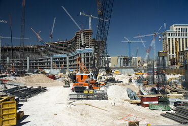 USA, Nevada, Las Vegas, View of construction site - NHF00683