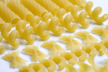 Variety of pastas, close-up - MAEF00782