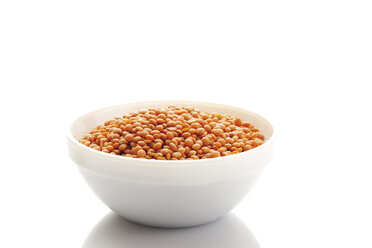 Red lentils in bowl - 08001CS-U