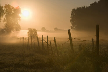 Deutschland, Sonnenaufgang - HKF00061