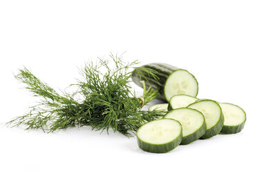 Cucumber slices and dill - 08176CS-U