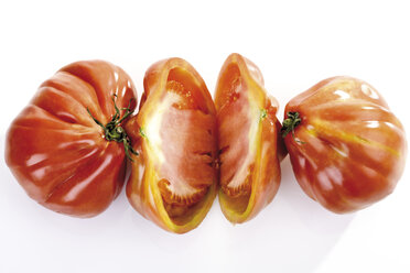 Ochsenherz-Tomaten, Ansicht von oben - 08281CS-U