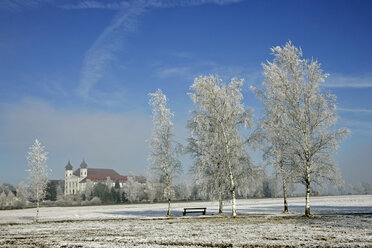 Deutschland, Bayern, Murnau, Winterlandschaft - FOF00508