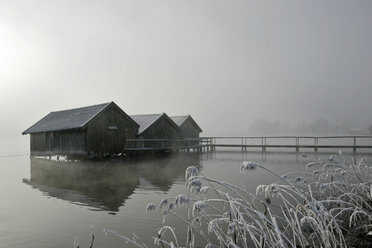 Deutschland, Bayern, Murnau, See im Winter - FOF00507