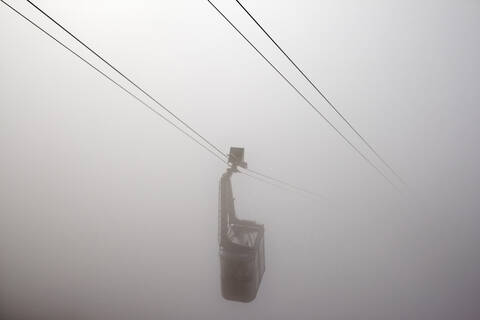 Österreich, Werfen, Seilbahn, lizenzfreies Stockfoto