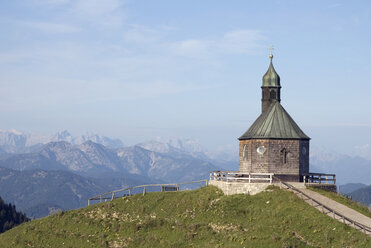 Germany, Bavaria, Wallberg, chapel - UMF00191