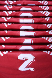 Soccer shirts, close-up - TCF00530