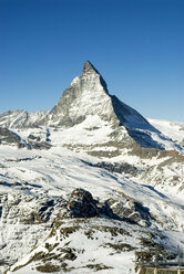 Schweiz, Matterhorn, Bergkette - NHF00690
