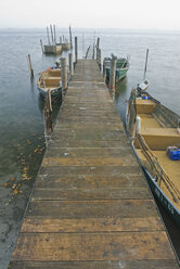 Germany, Bodensee, Landing stage - SHF00210