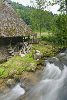 Deutschland, Schwarzwald, Glottertal, Hilzingermühle, reißender Bach - SHF00179