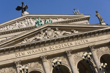 Deutschland, Frankfurt am Main, Opernhaus - WD00067