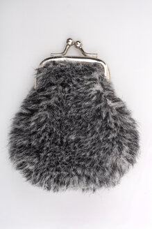 Fur Purse, elevated view - TCF00715