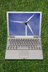 Notebook, Screensaver, Windmill, close up - TCF00751