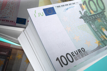 Euro-Banknoten, Nahaufnahme - NLF00001