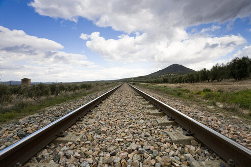 Spanien, Andalusien, Eisenbahnstrecke - MSF02242