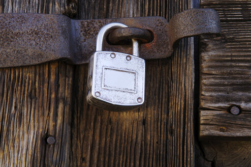 Locked door, close-up - CRF01480