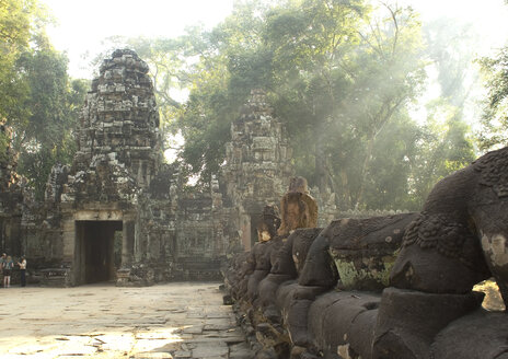 Kambodscha, Angkor, Preah-Khan-Tempel, Ruinen - GA00060