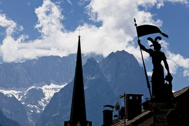 Deutschland, Bayern, Garmisch-Partenkirchen, Zugspitze - 08655CS-U