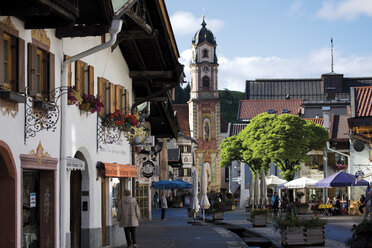 Deutschland, Bayern, Mittenwald, Stadtbild - 08835CS-U