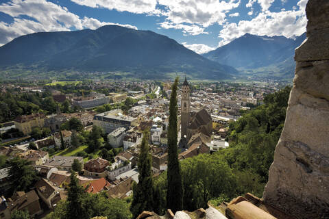 Italien, Südtirol, Meran, lizenzfreies Stockfoto