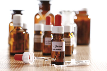 Homeopathic remedies, close-up - 08942CS-U