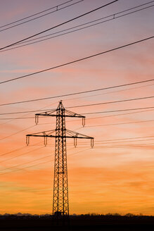 Deutschland, Bayern, Pylon - FOF00856