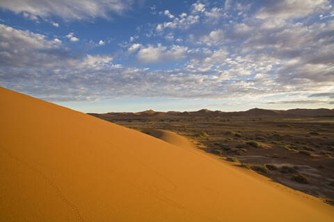 Afrika, Namibia, Dünen von Sosusvlei, lizenzfreies Stockfoto