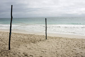 Volleyballnetz am Strand - AWDF00002