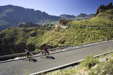 Spanien, Die Kanarischen Inseln, Gran Canaria, Mountainbiking zu zweit - DSF00209