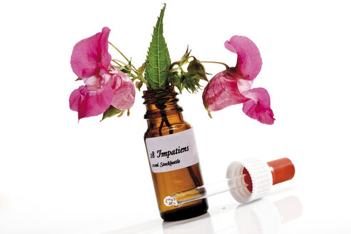 Bottle with Bach Flower Stock Remedy, Impatiens - 09118CS-U