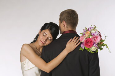 Bride and Groom, portrait - NHF00853