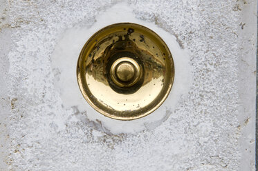 Italy, Venice, Doorbell on wall, close up - AWDF00189