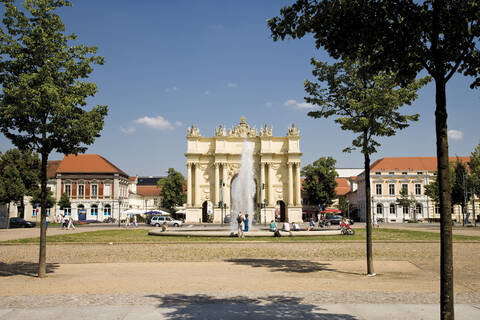 Deutschland, Potsdam, Brandenburger Tor, lizenzfreies Stockfoto