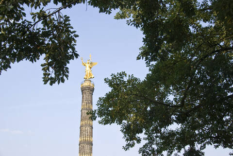 Deutschland, Berlin, Siegessäule, lizenzfreies Stockfoto