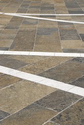Square with flagstone paving - PMF00668
