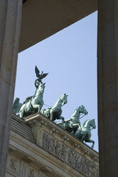 Deutschland, Berlin, Brandenburger Tor, Ansicht von oben - PMF00637