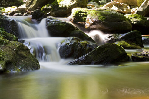 Deutschland, Bayerischer Wald, Steinklamm, Wasserfall - FOF01148