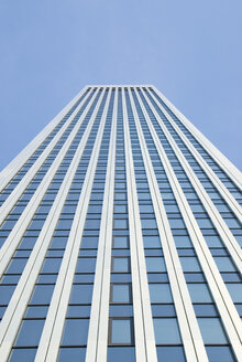 Germany, Frankfurt on the Main, Trianon Tower, low angle view - MUF00724